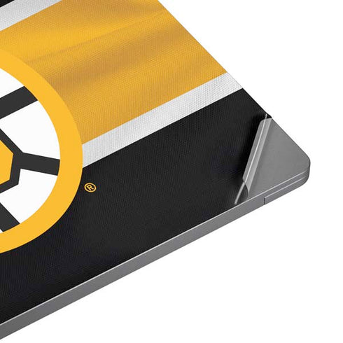 NHL Boston Bruins Jersey Universal Laptop 16.6in (13.4 x 9.7in) Skin